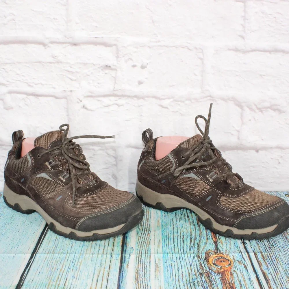 LL BEAN Trail Model 4 Leather Suede Waterproof Hiking Shoes Size 8 M - Picture 3 of 9